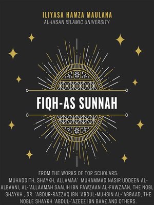 cover image of Fiqh As-Sunnah